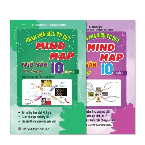 Khám Phá Siêu Tư Duy Mind Map Ngữ Văn Tài Năng Lớp 10 TBSACHVAN1002 | KhangVietBook.vn